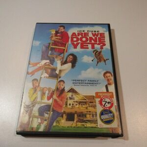 Are We Done Yet? DVD Ice Cube Nia Long Comedy PG‎ Movie Blockbuster